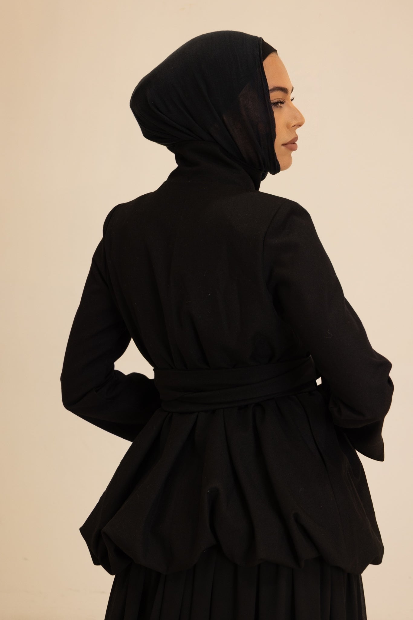 Illuminate Bubble Hem Zip Jacket