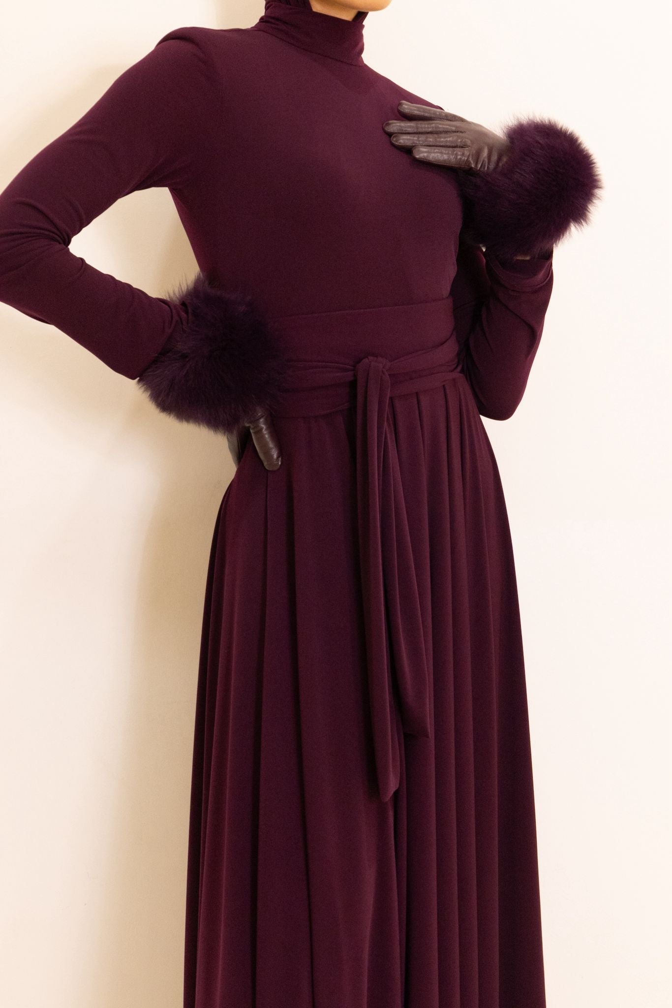 Bloom Maxi Dress - Plum