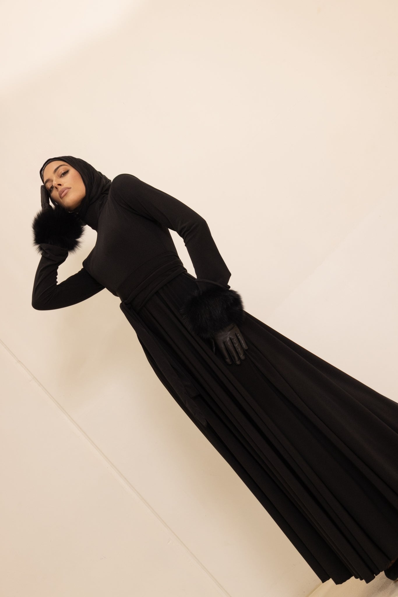 Bloom Maxi Dress - Black