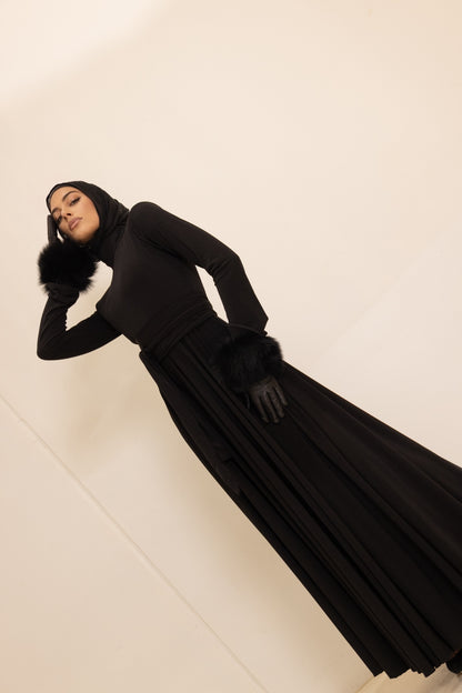 Bloom Maxi Dress - Black
