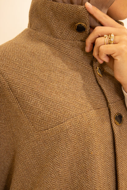 Studio Herringbone Cape