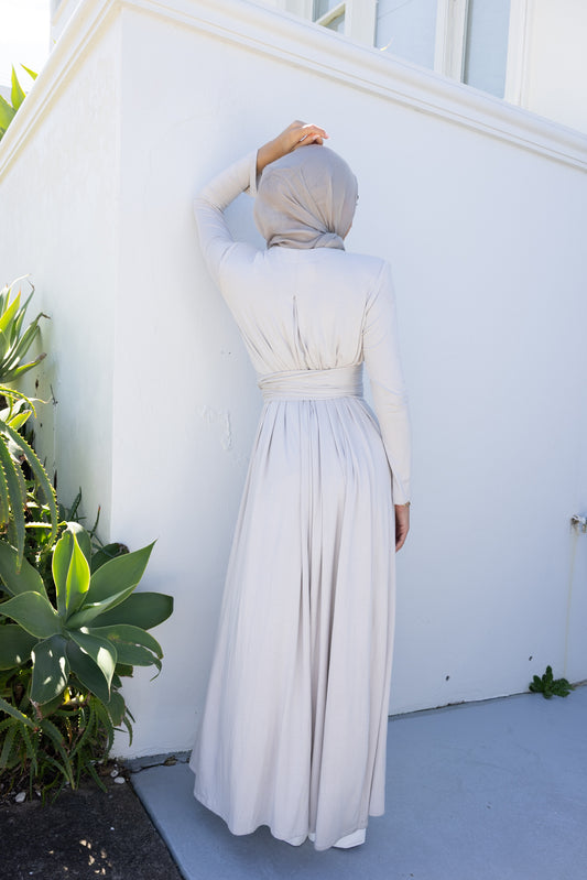 Namara Maxi Cardigan - Oyster