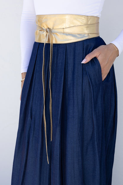 Namara Leather Wrap Belt