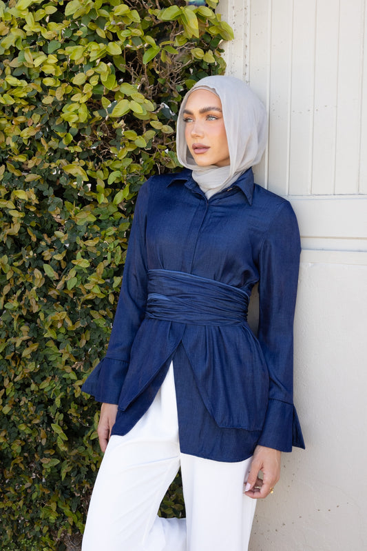Seamless Wrap Shirt
