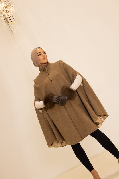Studio Herringbone Cape