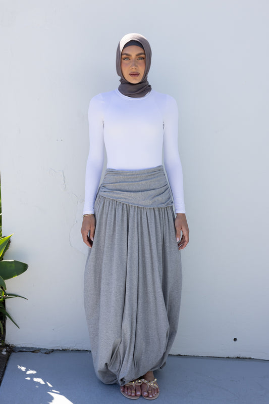 Mira Balloon Maxi Skirt