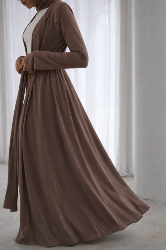 Namara Maxi Cardigan - Mocha
