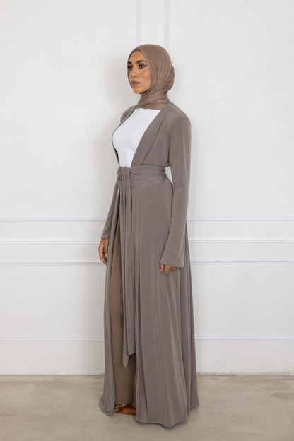 Namara Maxi Cardigan - Taupe