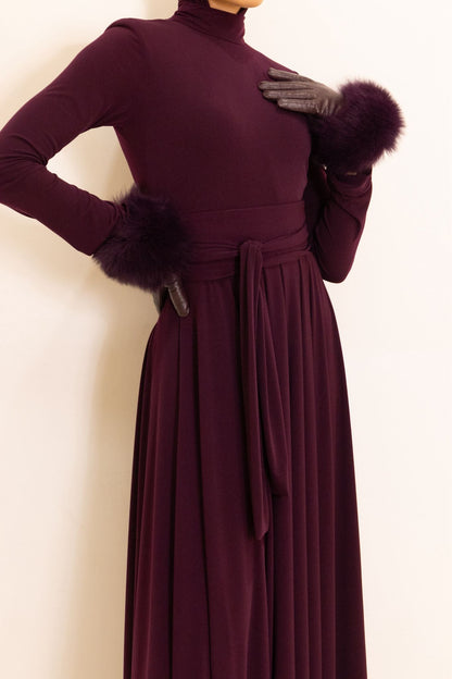 Bloom Maxi Dress - Plum