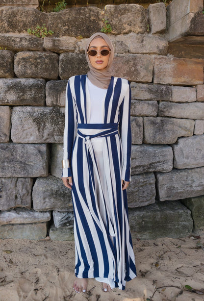 Namara Maxi Cardigan - Stripe