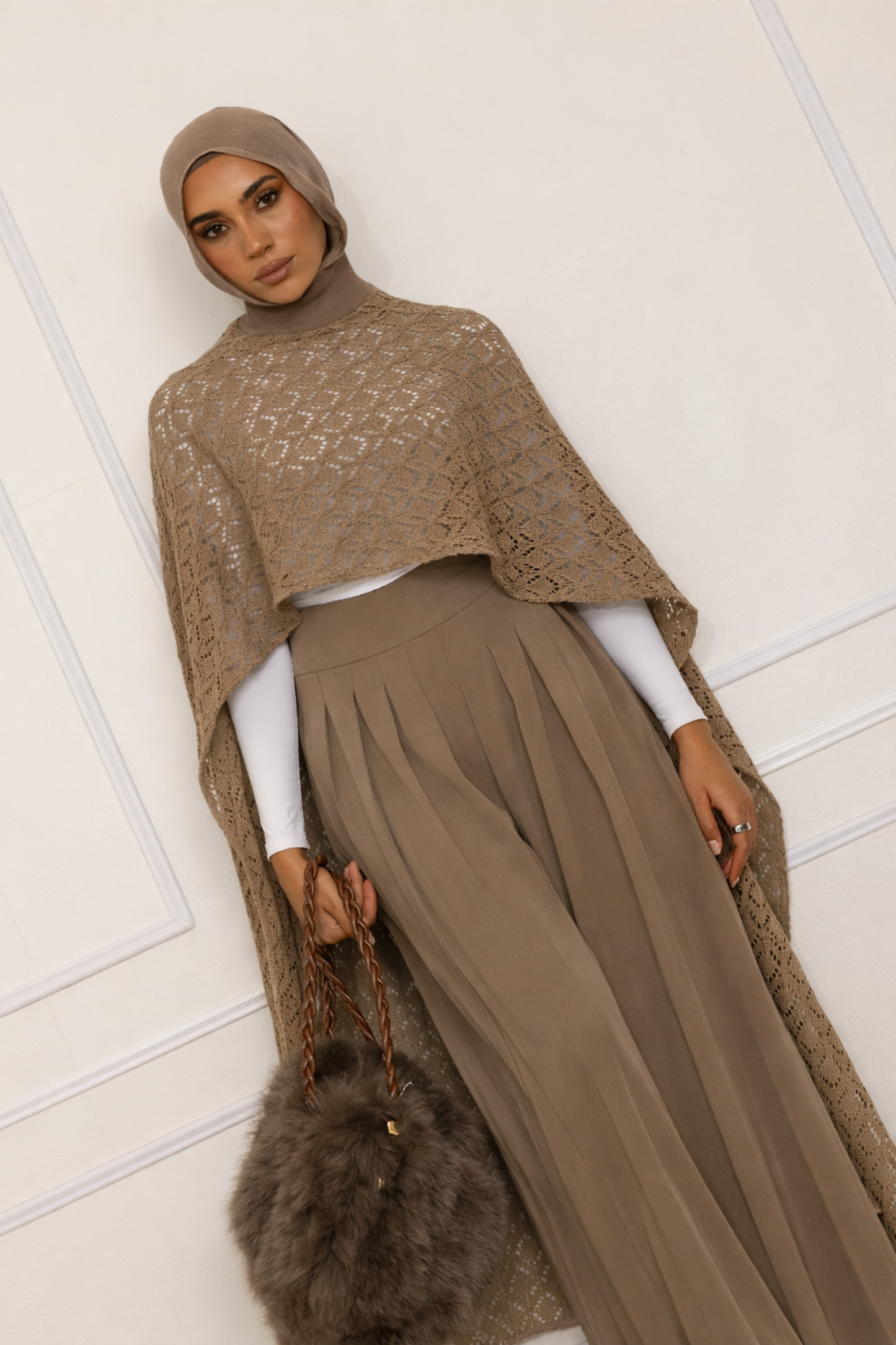 Oasis Pleated Pants - Mocha