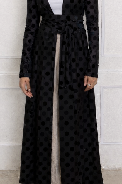 Namara Maxi Cardigan - Polka Dot