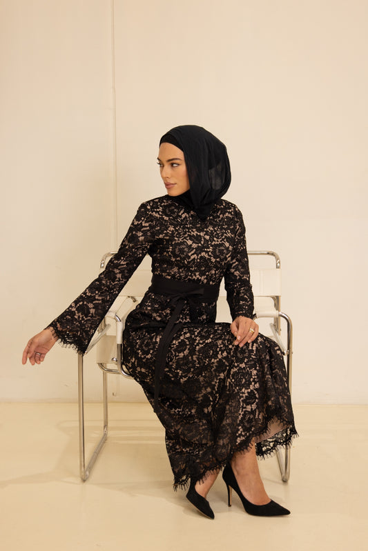 Arabia Lace Maxi Dress