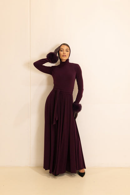 Bloom Maxi Dress - Plum