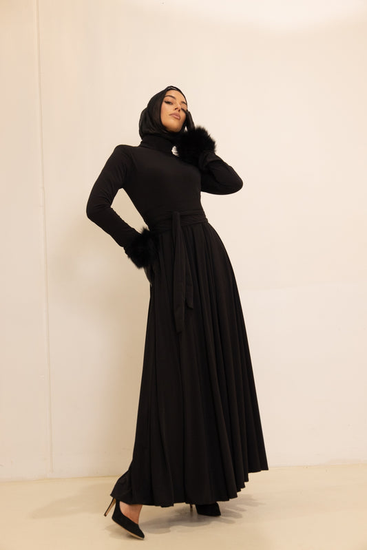 Bloom Maxi Dress - Black