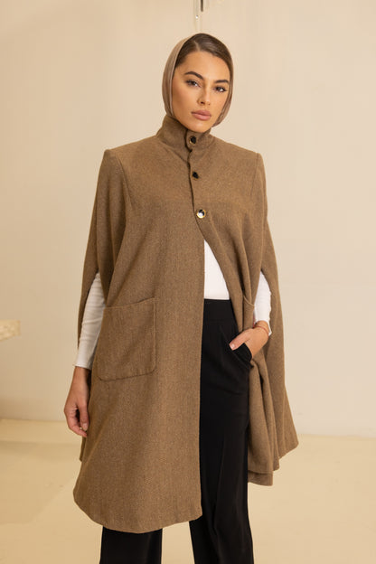 Studio Herringbone Cape