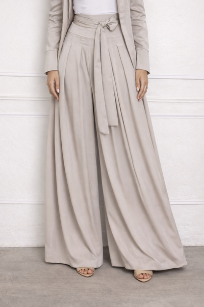 Oasis Pleated Pants - Oyster
