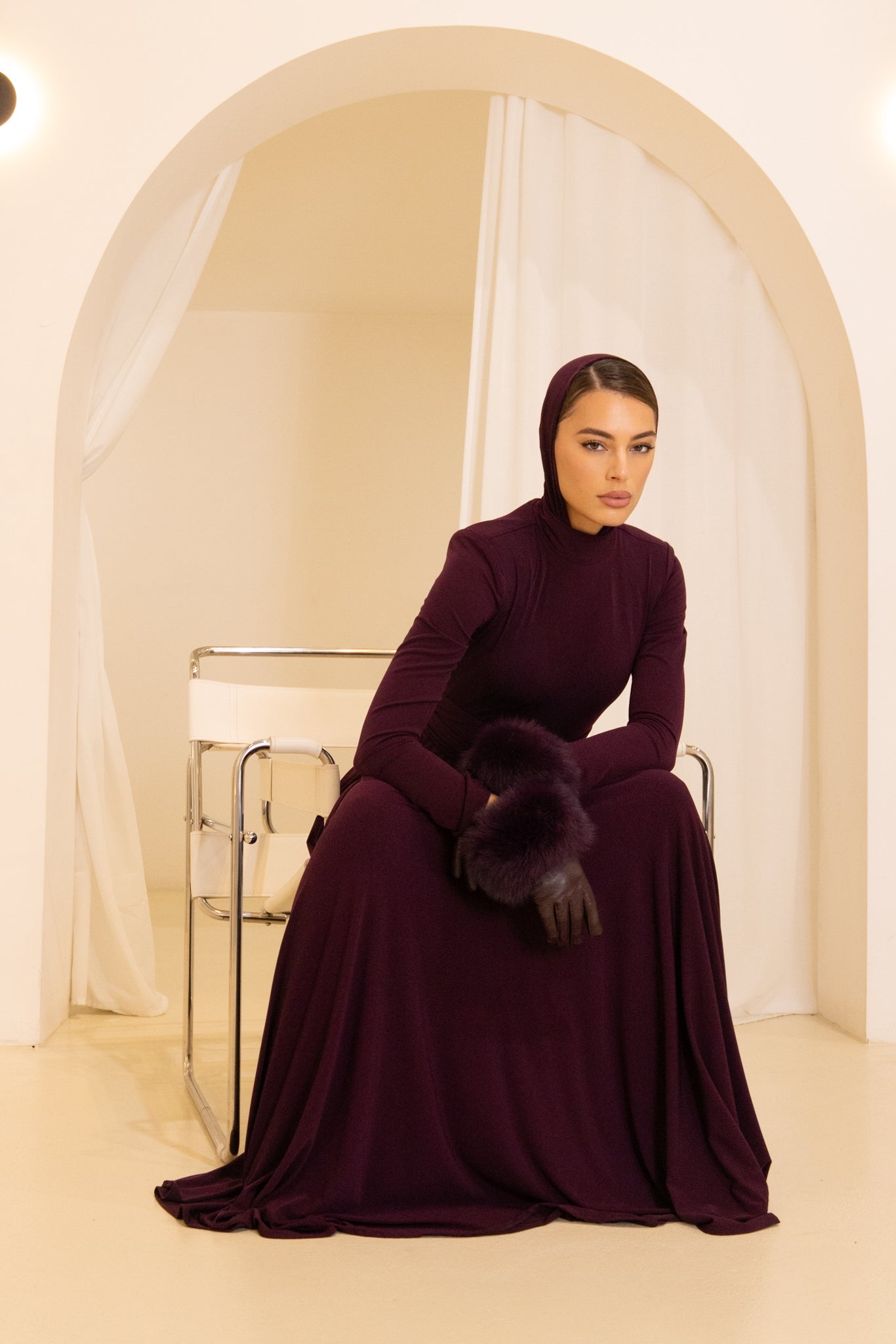 Bloom Maxi Dress - Plum