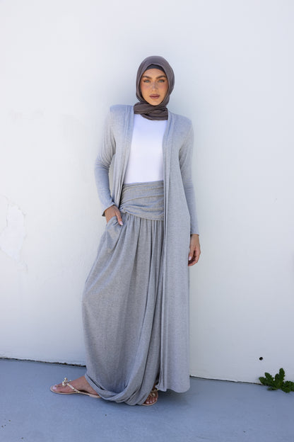 Namara Maxi Cardigan - Grey