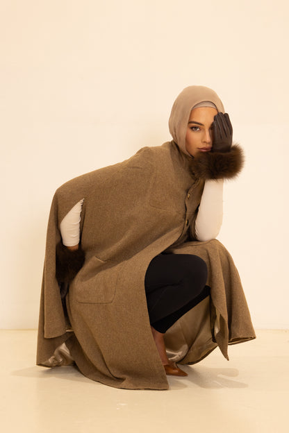 Studio Herringbone Cape
