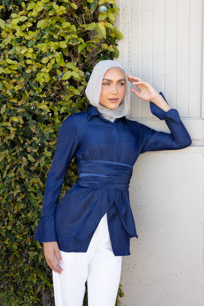 Seamless Wrap Shirt