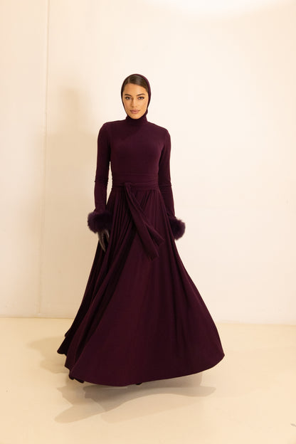Bloom Maxi Dress - Plum